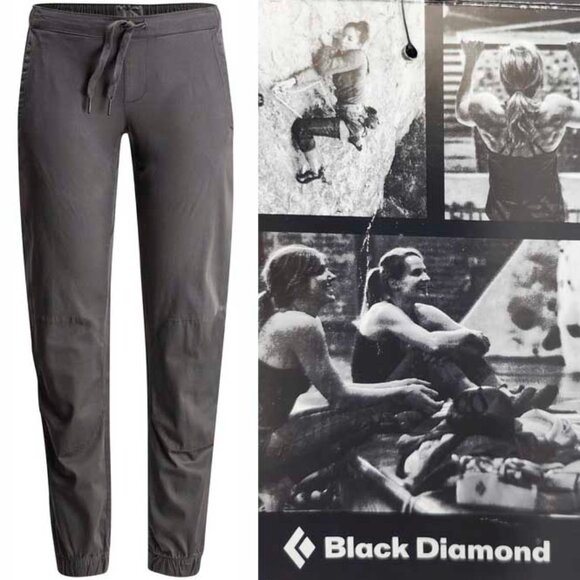 Black Diamond Womens Equipment Notion Pant Slate M NWT - Picture 1 of 12